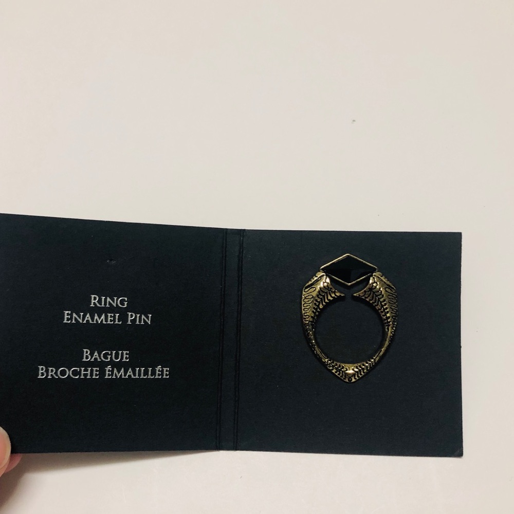HP ring enamel pin